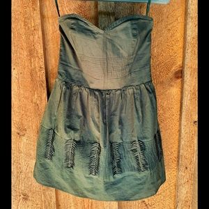 Dark Teal kimchi blue sleeveless day dress